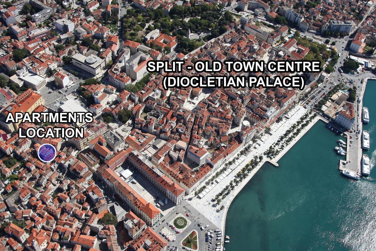 Val Apartments Split Bagian luar foto